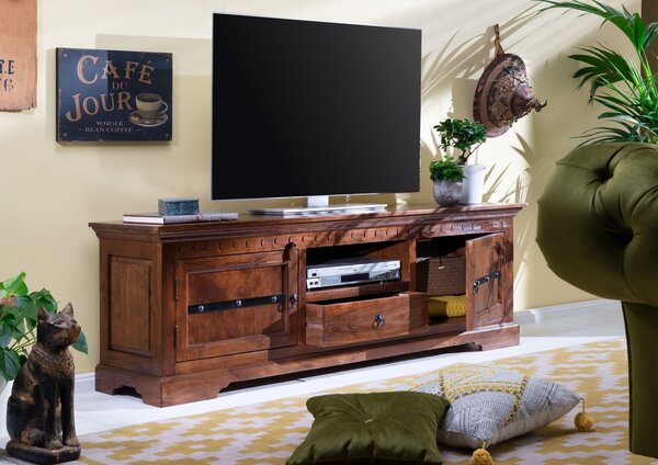 CAMBRIDGE TV stolek 170x55 cm, akácie