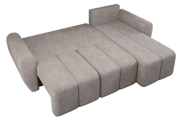 Designová rozkládací sedačka BIANA - černá
