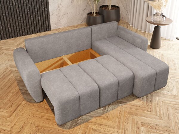 Designová rozkládací sedačka BIANA - černá