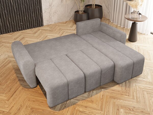 Designová rozkládací sedačka BIANA - černá