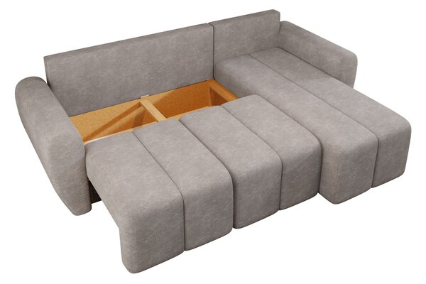 Designová rozkládací sedačka BIANA - černá
