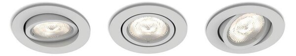 Philips 50113/87/P0 - SADA 3x LED Stmívatelné svítidlo CASEMENT LED/4,5W/230V P3990