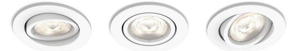Philips 50113/31/P0 - SADA 3x LED Stmívatelné svítidlo CASEMENT LED/4,5W/230V P3994