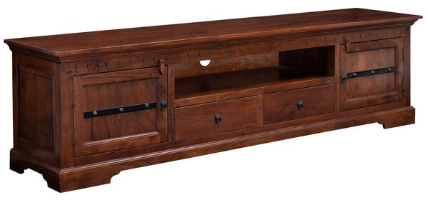 CAMBRIDGE TV stolek 200x55 cm, akácie