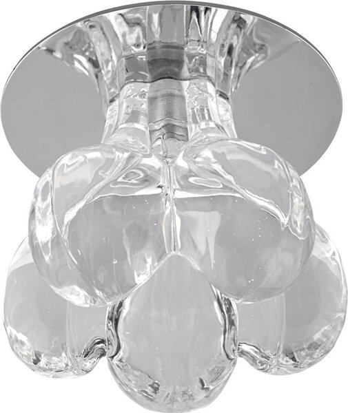 Stropní zápustné osvětlení ILIAMA - 1xG4, 20W, chromované