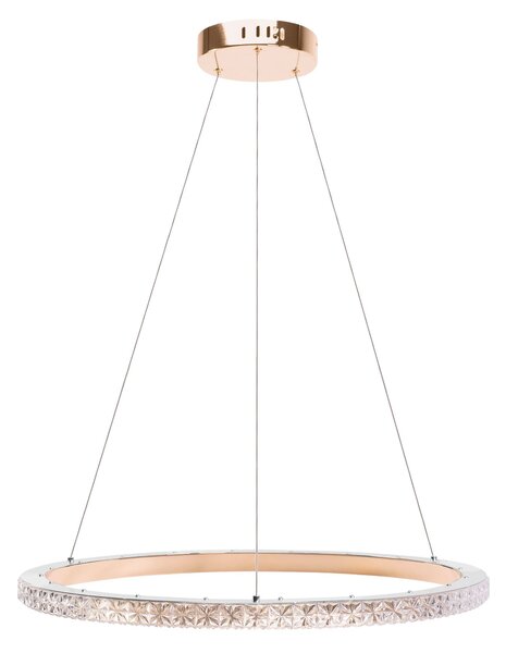 Toolight Toolight, LED stropní osvětlení 59cm, 36W, 4000K, MS009-C, růžové zlato, OSW-09619