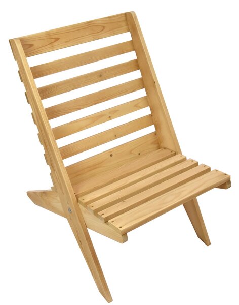 Vingo Skládací dřevěná židle