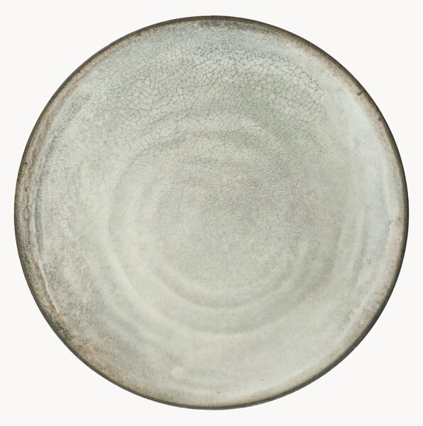 Sada snídaňových talířů z porcelánu Raku, 6 dílů