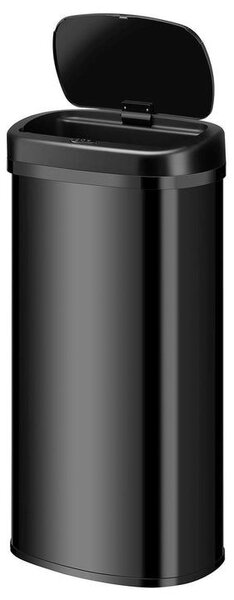 Automatický odpadkový koš 70 l s pohybovým senzorem, černý