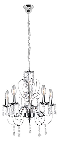 Toolight Rea, Stropní svítidlo EBT008-5CP CHROME, OSW-01243