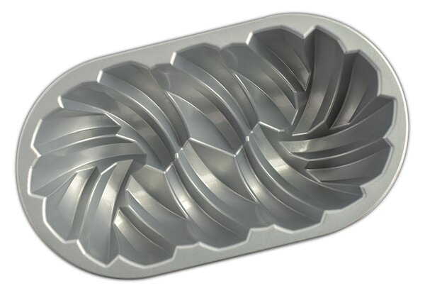 Forma na chlebíček 75 let propletená, zlatá 1,4 l, NORDIC WARE 96077