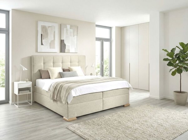 Americká postel boxspring MURANO, s úložným prostorem