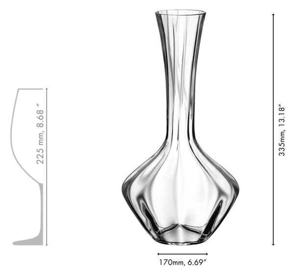 Dekantér Riedel Manufaktur Vitis Exquisit, křišťálová karafa 1400 ml 2025/02