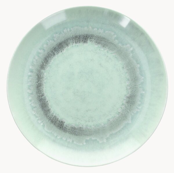 Sada snídaňových talířů z porcelánu Coupe, 6 dílů