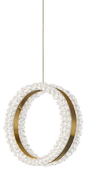 Toolight Toolight, závěsné LED osvětlení 20cm, 14W, 3000K, LHJ098-CP, zlatá, OSW-60043