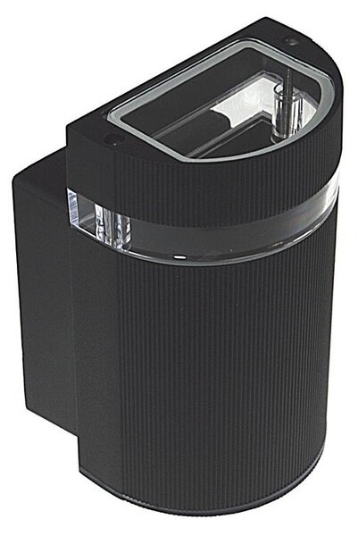 BOWI Venkovní nástěnné svítidlo KORTEK 1xGU10/30W/230V IP54 černá BW0008