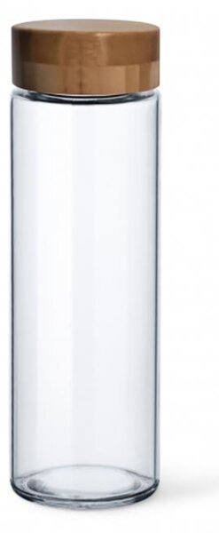 SIMAX PURE AQUA SKLENĚNÁ LÁHEV 1L BAMBUSOVÉ VÍKO
