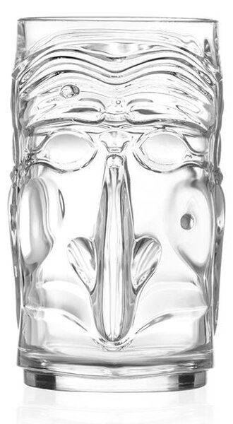 RCR SKLENICE NA VODU TIKI PULCINELLA 450ML SADA 4 KS