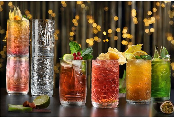 RCR SKLENICE NA VODU TIKI VENEZIA 450ML SADA 4 KS