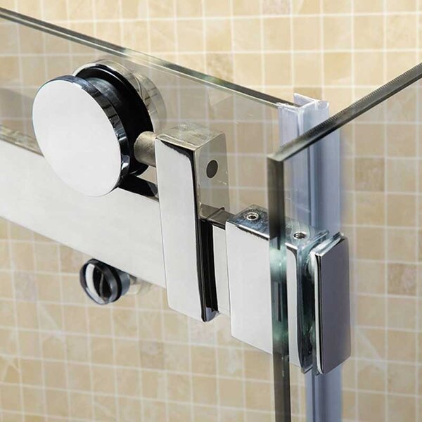 BPS-koupelny Obdélníkový sprchový kout HYD-OK203A 100x80 chrom/transparent - bez vaničky