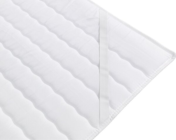Kontinentální manželská postel 180x200 VASHON 2 - pastelová růžová + topper ZDARMA
