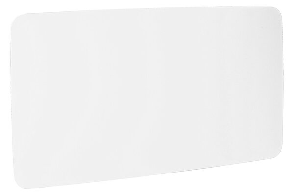 AJ Produkty Skleněná tabule STELLA, kulaté rohy, 2000x1000 mm, bílá