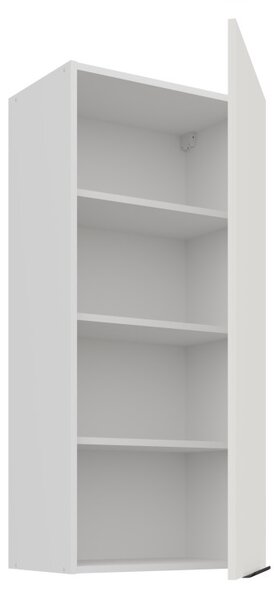 Vysoká horní kuchyňská skříňka LUNARA - šířka 50 cm, bílá