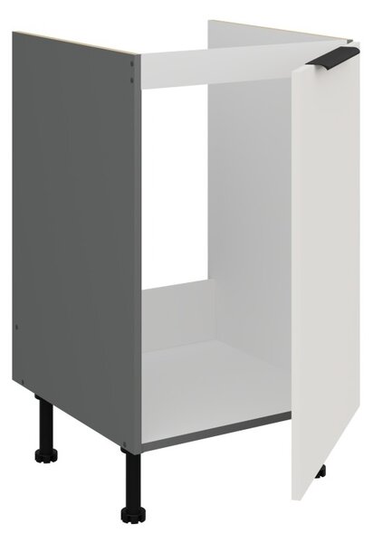 Dolní dřezová skříňka LUNARA - šířka 50 cm, bílá / antracit