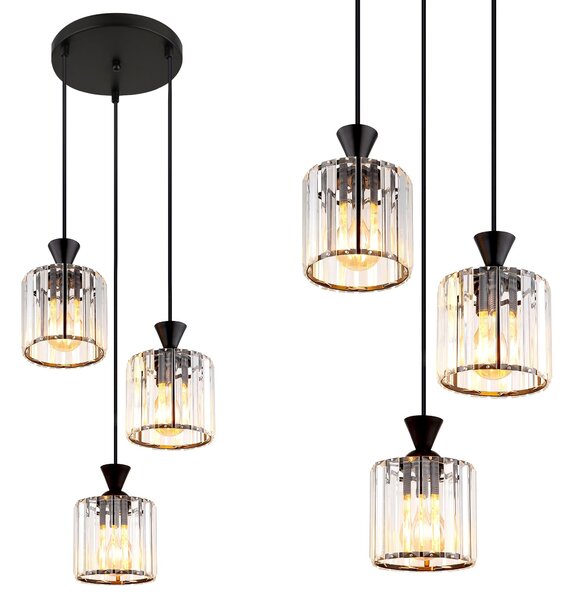 Toolight Rea, LAMP EBT025-3CP BLACK, OSW-01225