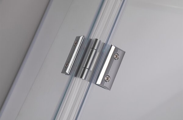 BPS-koupelny Čtvercový sprchový kout HYD-SK1180B 90x90 chrom/transparent - bez vaničky