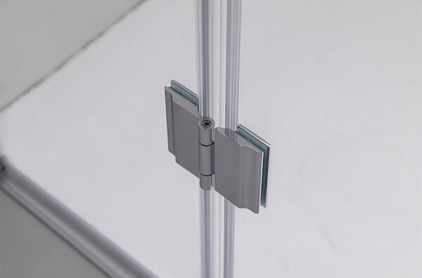 BPS-koupelny Čtvercový sprchový kout HYD-SK1180B 90x90 chrom/transparent - bez vaničky