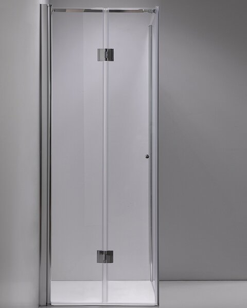 BPS-koupelny Čtvercový sprchový kout HYD-SK1180B 90x90 chrom/transparent - bez vaničky