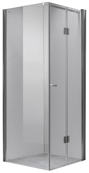 BPS-koupelny Čtvercový sprchový kout HYD-SK1180B 90x90 chrom/transparent - bez vaničky