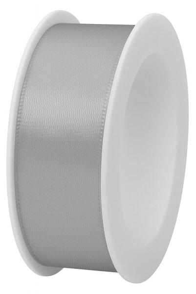 Stuha saténová šedá 25mm x 3m (7,-Kč/m)