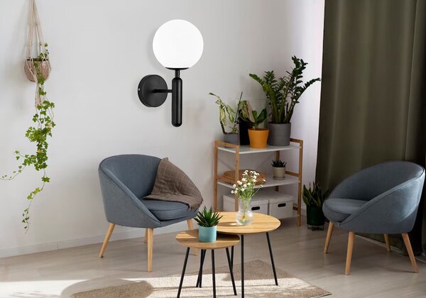 Toolight Nástěnné osvětlení Industrial G097-1W černé