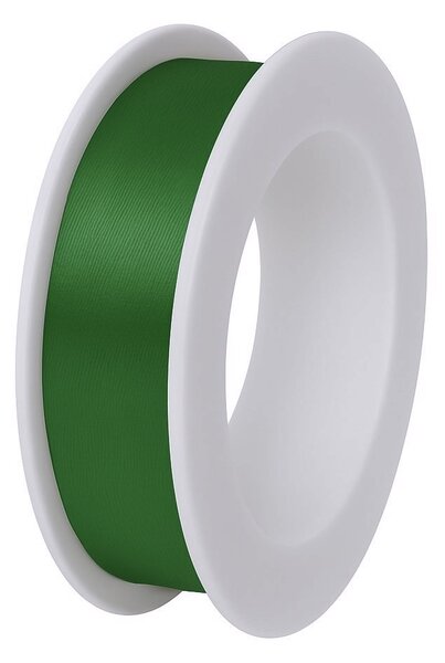 Stuha saténová tmavě zelená 15mm x 3m (6,-Kč/m)
