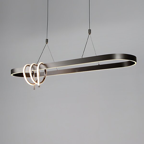 Toolight Toolight, LED stropní osvětlení 120cm, 32W, 3000K, LHJ040-CP, černá matná, OSW-50018