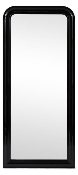 Černé nástěnné zrcadlo Rivièra Maison Vendôme 100x220 cm