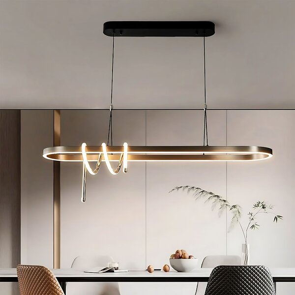 Toolight Toolight, LED stropní osvětlení 120cm, 32W, 3000K, LHJ040-CP, černá matná, OSW-50018
