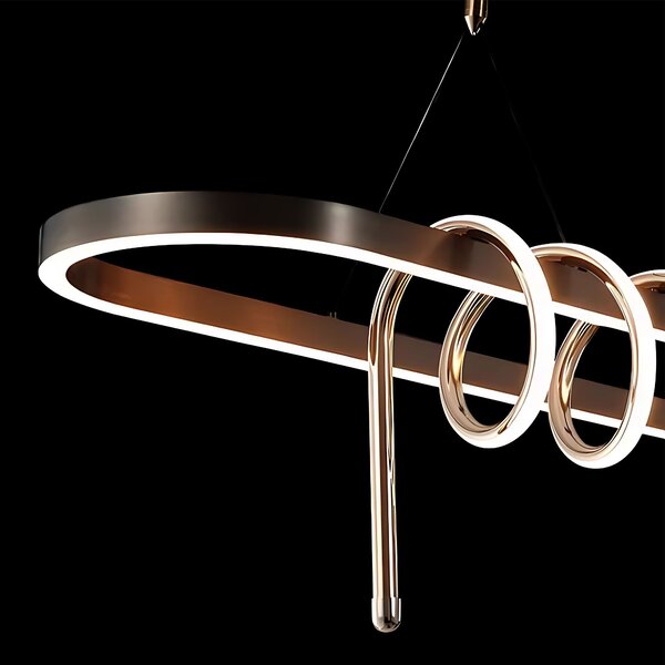 Toolight Toolight, LED stropní osvětlení 120cm, 32W, 3000K, LHJ040-CP, černá matná, OSW-50018