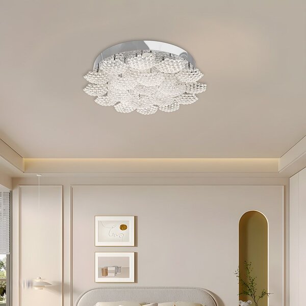Toolight Stropní LED osvětlení Crystal Modern D9 MS014-C chrom
