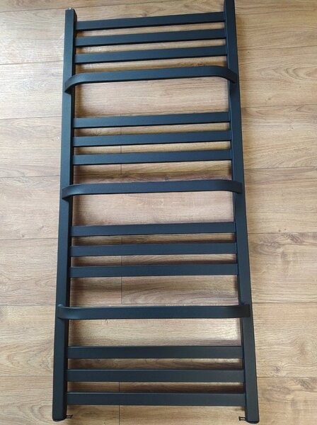 Regnis LOX DUO, topné těleso 300x570mm, 401W, černá matná, LOXDUO570/300/D270/BLACK