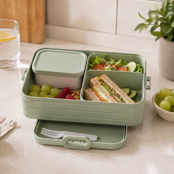 Bento svačinový box Large, 1,5l, Mepal, světle zelený