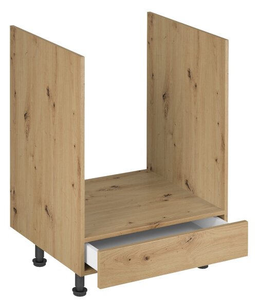 Kuchyňská skříňka pro vestavnou troubu VALEN - šířka 60 cm, dub artisan