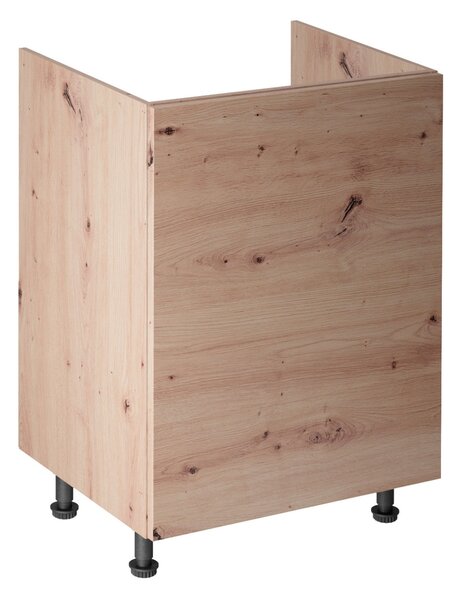 Jednodveřová dřezová skříňka VALEN - šířka 60 cm, dub artisan