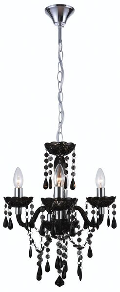 Toolight Rea, Stropní svítidlo EBT005-3CP BLACK, OSW-01240
