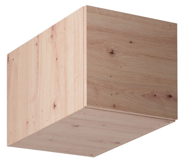 Horní hluboká skříňka s výklopnými dvířky VALEN - šířka 40 cm, dub artisan