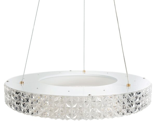 Toolight Toolight, LED závěsné osvětlení 40cm, 24W, 4000K, MS001-CP, růžové zlato, OSW-09610