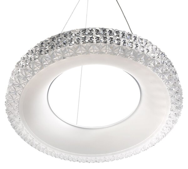 Toolight Toolight, LED závěsné osvětlení 40cm, 24W, 4000K, MS001-CP, růžové zlato, OSW-09610