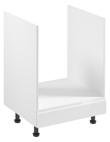 Kuchyňská skříňka pro vestavnou troubu ARBOR - šířka 60 cm, lesklá bílá / bílá